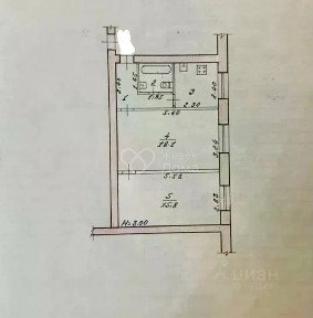 Продается 2-комн. квартира, 46,8 м²