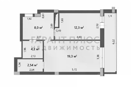 Продается 1-комн. квартира, 47,2 м²