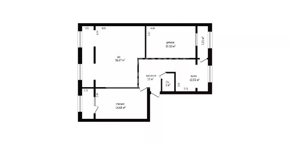 Продается 3-комн. квартира, 97 м²