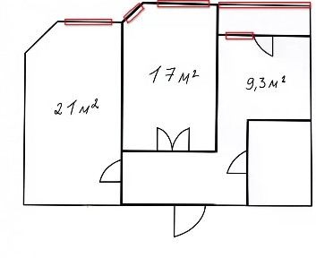 Продается 2-комн. квартира, 61 м²