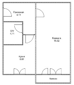 Продается 1-комн. квартира, 29,2 м²