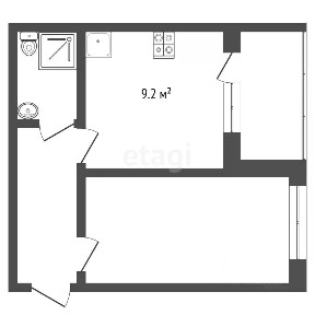 Продается 1-комн. квартира, 31 м²