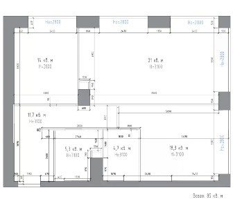 Продается 3-комн. квартира, 85 м²