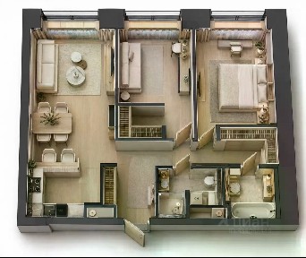 Продается 3-комн. квартира, 80 м²