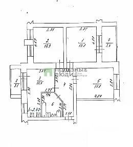 Продается 3-комн. квартира, 91,3 м²