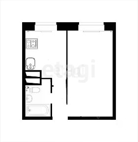 Продается 1-комн. квартира, 26 м²