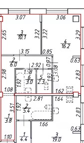 Продается 1-комн. квартира, 41,4 м²