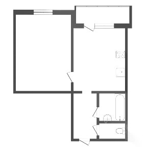 Продается 1-комн. квартира, 57,6 м²
