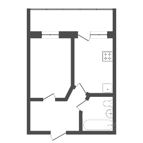 Продается 1-комн. квартира, 36,26 м²
