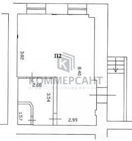 Сдается офис, 46,5 м²