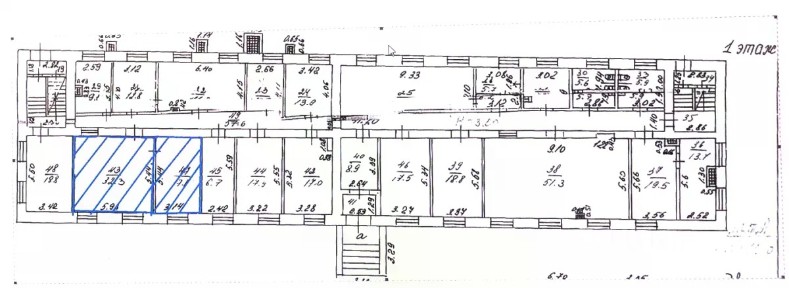Сдается помещение свободного назначения, 49,4 м²