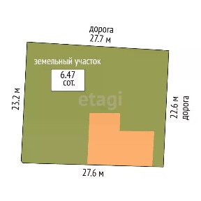 Продается 1-этажный дом, 113,2 м²