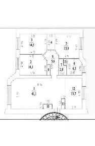 Продается 4-комн. квартира, 120,3 м²