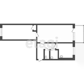 Продается 2-комн. квартира, 43,3 м²
