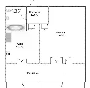 Продается 1-комн. квартира, 19,8 м²