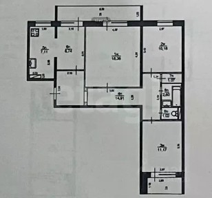 Продается 3-комн. квартира, 73,1 м²