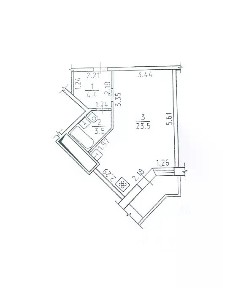 Продается студия, 31,4 м²