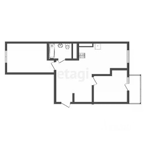 Продается 2-комн. квартира, 61 м²