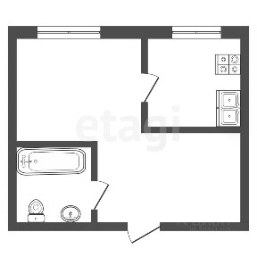 Продается 1-комн. квартира, 35,2 м²