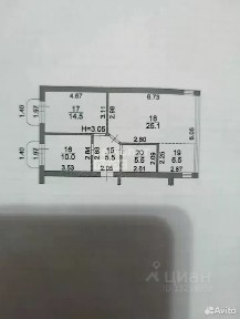Продается 3-комн. квартира, 67,1 м²