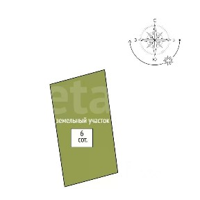 Продается 1-этажный дом, 59,8 м²