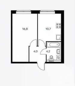 Продается 1-комн. квартира, 35 м²