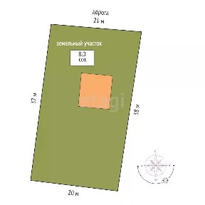 Продается 1-этажный дом, 50,2 м²