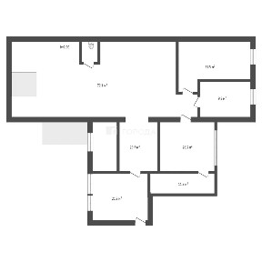 Продается 4-комн. квартира, 319,9 м²