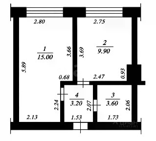 Продается 1-комн. квартира, 31,7 м²