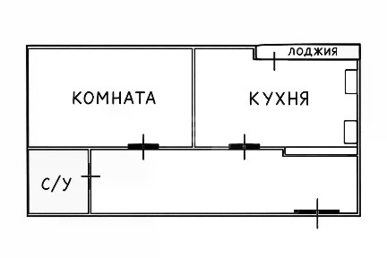 Продается 1-комн. квартира, 37,8 м²