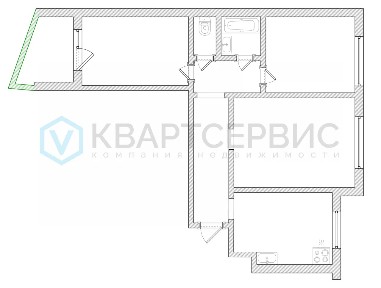 Продается 3-комн. квартира, 68 м²