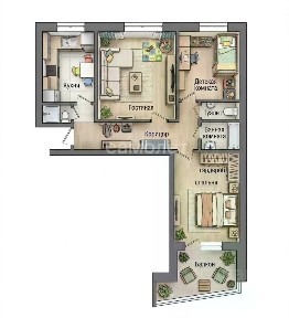 Продается 3-комн. квартира, 64 м²