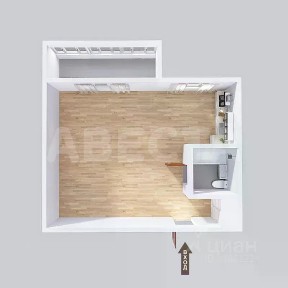 Продается студия, 30,1 м²