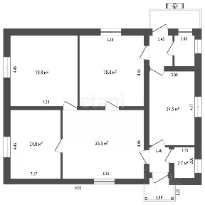 Продается 2-этажный дом, 210 м²