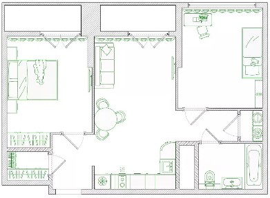 Продается 3-комн. квартира, 59 м²