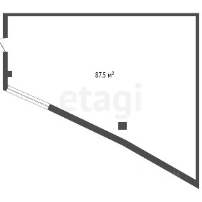 Продается помещение свободного назначения, 87,5 м²