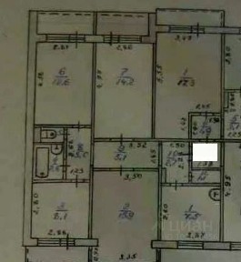 Продается 4-комн. квартира, 74 м²