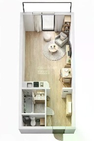 Сдается студия, 30,5 м²