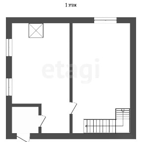 Продается 2-этажный дом, 50,6 м²
