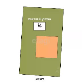 Продается 1-этажный дом, 75 м²