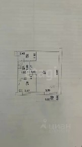 Продается 1-комн. квартира, 30,1 м²