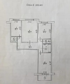 Продается 3-комн. квартира, 63,9 м²