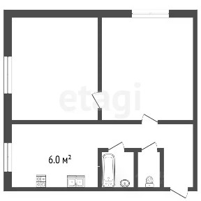 Продается 2-комн. квартира, 41 м²