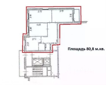 Продается 3-комн. квартира, 80,8 м²