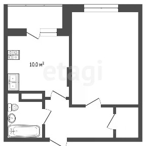 Продается 1-комн. квартира, 40,3 м²