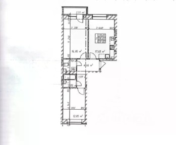 Продается 2-комн. квартира, 60 м²