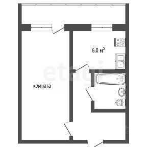Продается 1-комн. квартира, 31,2 м²