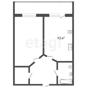 Продается 1-комн. квартира, 37 м²