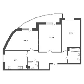 Продается 3-комн. квартира, 95,8 м²