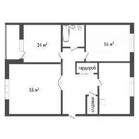 Продается 3-комн. квартира, 66,6 м²